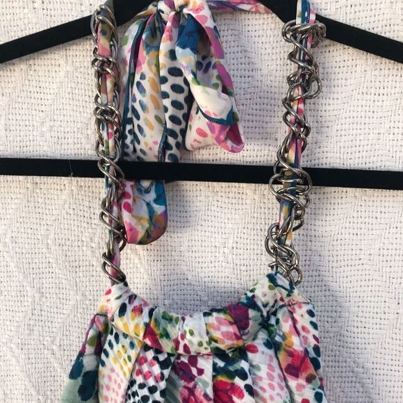 RACHEL Rachel Roy Chain‎ Halter Dress - Picture 3 of 9